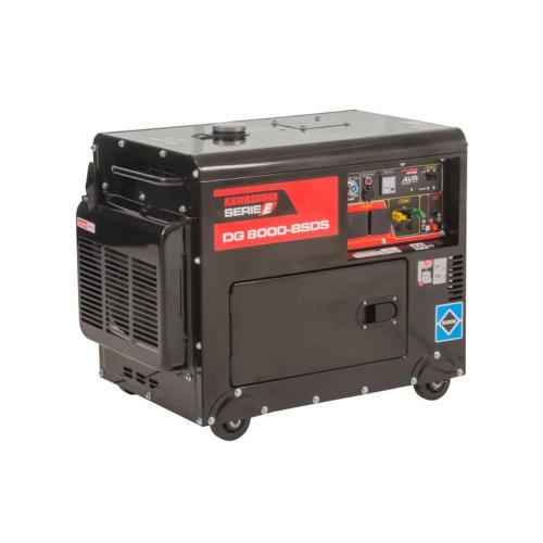 Gerador de energia 6,2 Kva a diesel partida elétrica - DG 8000-BSDS Gerador de energia 6,2 Kva a diesel partida elétrica - DG 8000-BSDS