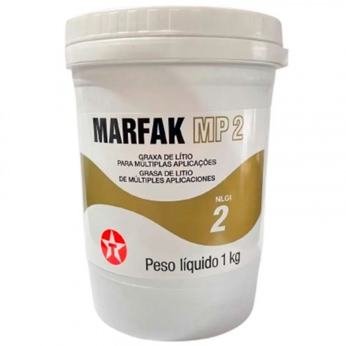 Graxa de lítio para múltiplas aplicações 1 kg - MP2 Marfak Graxa de lítio para múltiplas aplicações 1 kg - MP2 Marfak