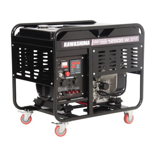 Gerador de energia 15,6 Kva a diesel partida elétrica trifásico 220V - DGR 13000-T2 Gerador de energia 15,6 Kva a diesel partida elétrica trifásico 220V - DGR 13000-T2