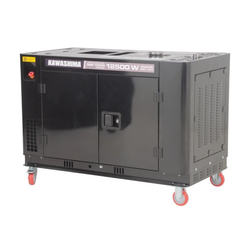 Gerador de energia 15,6 Kva a diesel partida elétrica trifásico 220V - DGR 13000-ST3 Gerador de energia 15,6 Kva a diesel partida elétrica trifásico 220V - DGR 13000-ST3