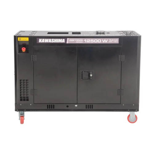 Gerador de energia 15,6 Kva a diesel partida elétrica trifásico 220V - DGR 13000-ST3 Gerador de energia 15,6 Kva a diesel partida elétrica trifásico 220V - DGR 13000-ST3