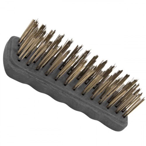 Escova manual de ao sem cabo 135 x 50 mm