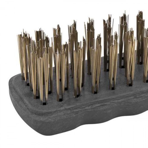 Escova manual de ao sem cabo 135 x 50 mm