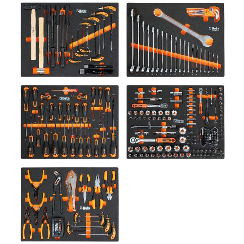 Jogo de ferramentas bandeja com espuma EVA 268 peças para RSC24 - KIT/PRM2 Jogo de ferramentas bandeja com espuma EVA 268 peças para RSC24 - KIT/PRM2