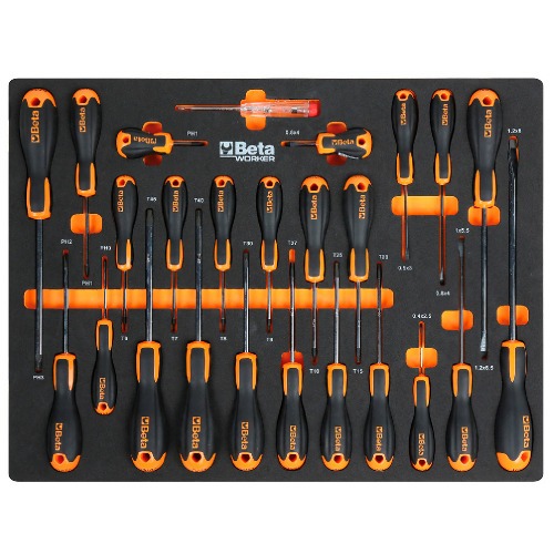 Jogo de ferramentas bandeja com espuma EVA 268 peças para RSC24 - KIT/PRM2 Jogo de ferramentas bandeja com espuma EVA 268 peças para RSC24 - KIT/PRM2