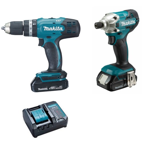 Combo Furadeira Parafusadeira de Impacto DHP453 + Parafusadeira de Impacto DTD156 - DLX2336Y01  110V/220V Combo Furadeira Parafusadeira de Impacto DHP453 + Parafusadeira de Impacto DTD156 - DLX2336Y01  110V/220V