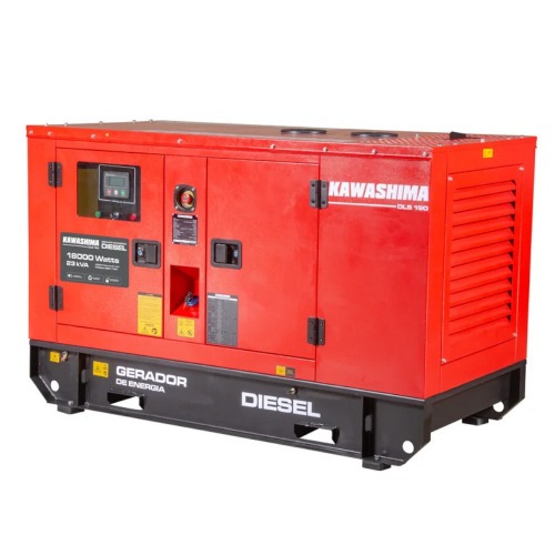 Gerador de energia 23 Kva a diesel cabinado trif�sico 220V- DLS 190-ST2