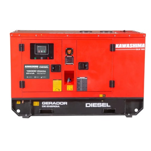 Gerador de energia 23 Kva a diesel cabinado trif�sico 220V- DLS 190-ST2