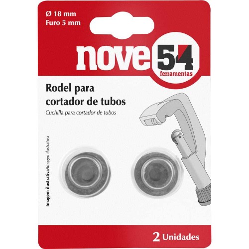 Rodel para cortador de tubos com 2 peas 