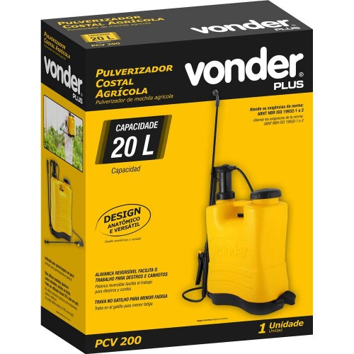 Pulverizador costal agrcola 20 litros - PCV 200