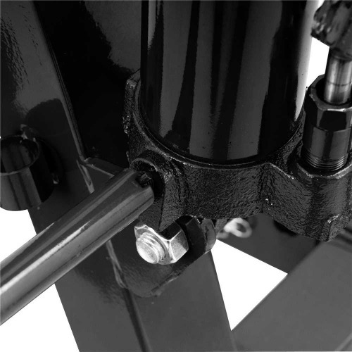 Guincho hidráulico 1 Ton rodas de ferro com prolongador Guincho hidráulico 1 Ton rodas de ferro com prolongador