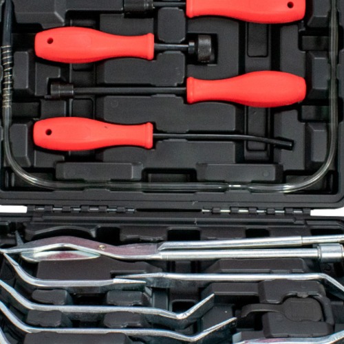 Jogo de ferramentas para instalação e remoção da mola do freio 14 peças Jogo de ferramentas para instalação e remoção da mola do freio 14 peças