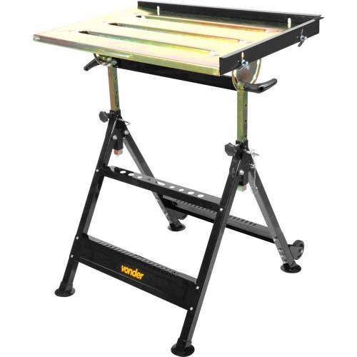 Bancada de trabalho para soldador ajustável em 3 posições Bancada de trabalho para soldador ajustável em 3 posições