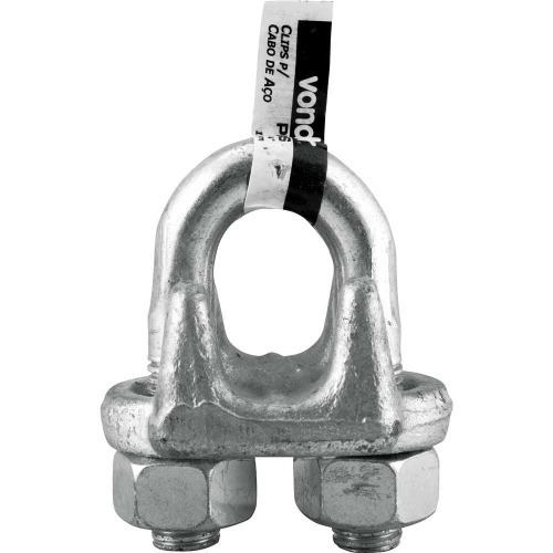 Clips para cabo de a�o 3/4 - 19,10 mm pesado