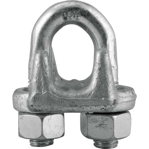 Clips para cabo de a�o 3/4 - 19,10 mm pesado