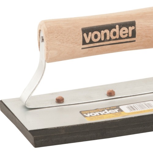 Desempenadeira em ao para rejunte 95 x 180 mm