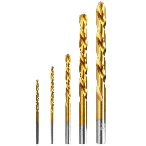 Jogo de broca de ao rpido 3 a 8 mm 5 peas - 29.085