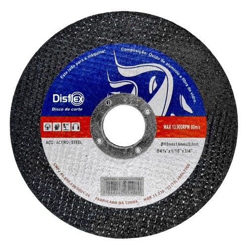 Disco de corte para metal 4.1/2