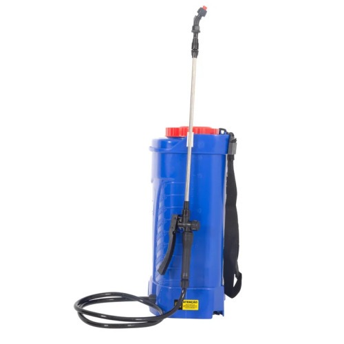 Pulverizador costal agrcola a bateria 20 litros com 4 bicos - PEG 20  110V/220V