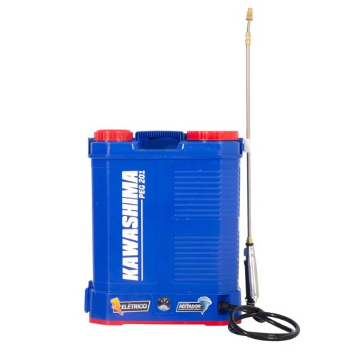 Pulverizador costal agrcola a bateria 20 litros com 6 bicos - PEG 201  110V/220V