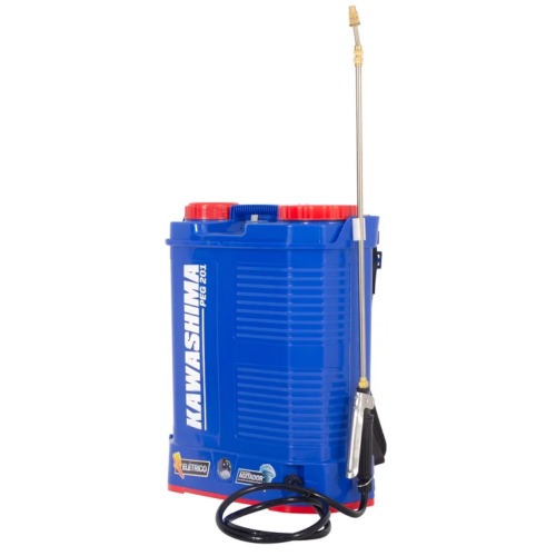 Pulverizador costal agrcola a bateria 20 litros com 6 bicos - PEG 201  110V/220V
