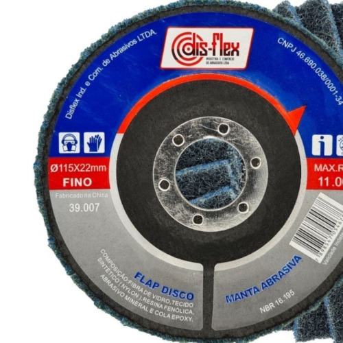 Disco flap abrasivo 4.1/2