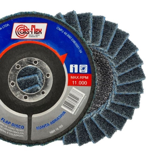 Disco flap abrasivo 4.1/2