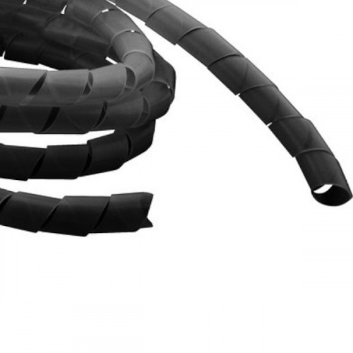 Protetor de cabos espiral 18 mm preto