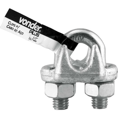 Clips para cabo de aço 1/2 Clips para cabo de aço 1/2