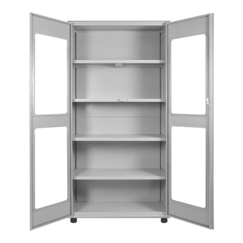 Armário para ferramentas com 4 prateleiras e 2 portas em acrílico - RLL-112 Armário para ferramentas com 4 prateleiras e 2 portas em acrílico - RLL-112