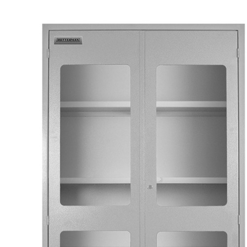 Armário para ferramentas com 4 prateleiras e 2 portas em acrílico - RLL-112 Armário para ferramentas com 4 prateleiras e 2 portas em acrílico - RLL-112