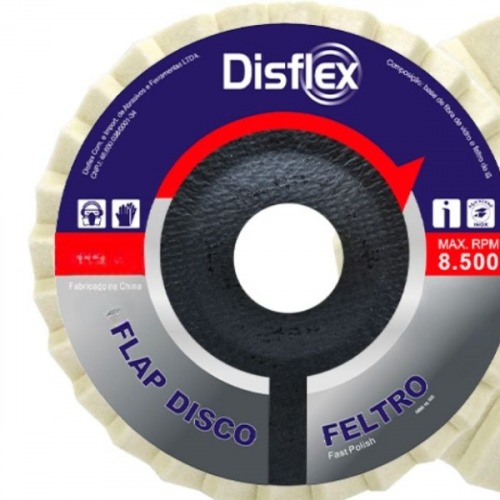 Disco de polimento flap-disc 4.1/2