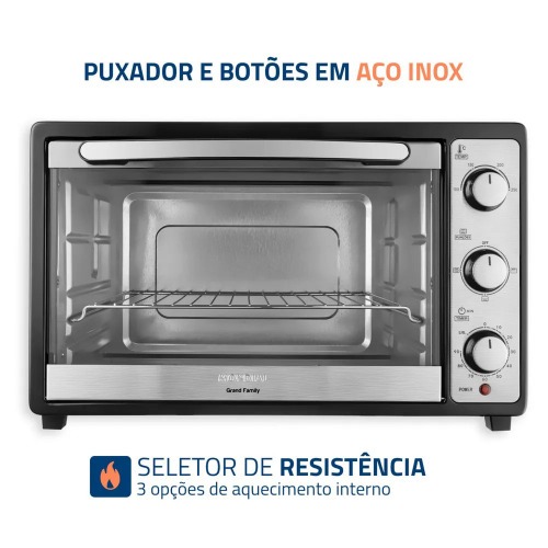 Forno eltrico 1800W 52 litros Grand Family II - FR-52-B  220V