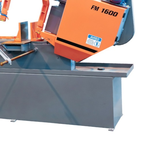 Serra fita horizontal 2CV 400mm cabeote hidrulico trifsica - FM-1600H