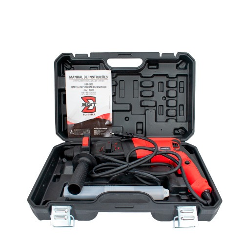 Martelete Perfurador e Rompedor 800W 3,0 Joules SDS Plus - SGT-5803 110V Martelete Perfurador e Rompedor 800W 3,0 Joules SDS Plus - SGT-5803 110V