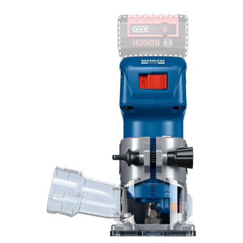 Tupia manual a bateria 18V Brushless Sem Bateria - GLF 18V-8