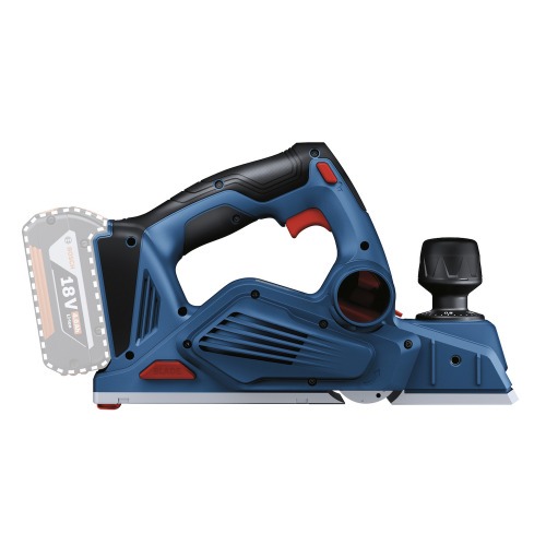 Plaina a bateria 18V Brushless corte por passada 2,6 mm Sem Bateria - GHO 185-LI