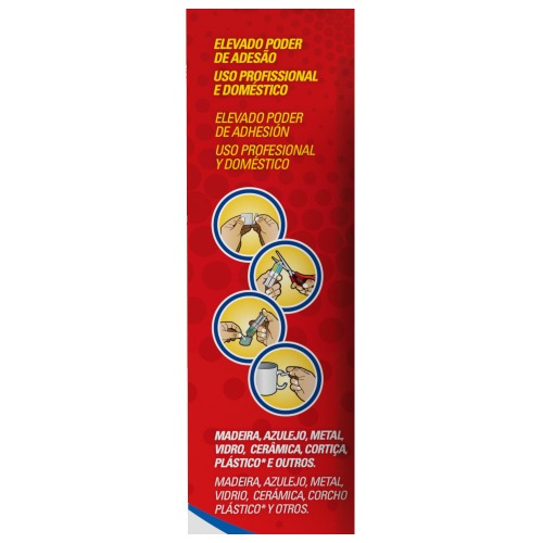 Cola epóxi Araldite hobby seringa 6 g	 Cola epóxi Araldite hobby seringa 6 g