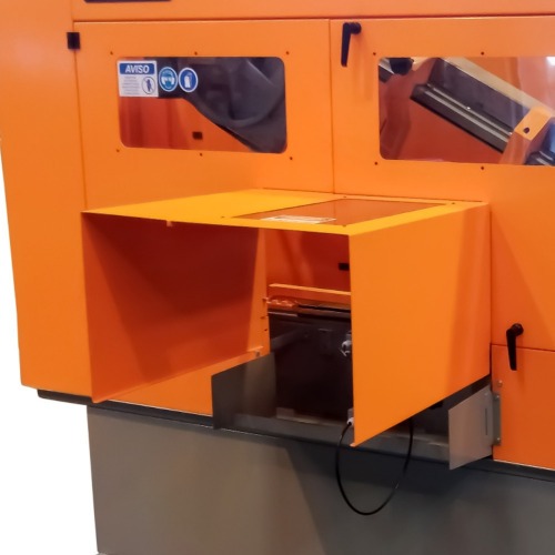 Serra fita horizontal 2 CV 320 mm com cabe�ote hidr�ulico trif�sica - FM-900A