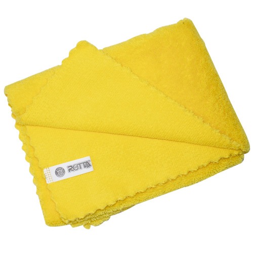 Toalha de microfibra em urdira para secagem automotiva 60 x 40 cm amarela 25240 Toalha de microfibra em urdira para secagem automotiva 60 x 40 cm amarela 25240