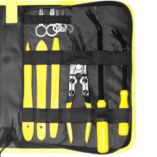 Kit de ferramentas para desmontagem interna automotiva 19 peças - 700653 Kit de ferramentas para desmontagem interna automotiva 19 peças - 700653