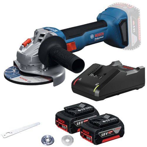 Esmerilhadeira angular a bateria 4.1/2 Esmerilhadeira angular a bateria 4.1/2