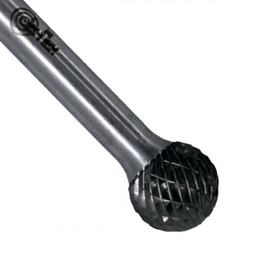 Lima rotativa esfrica corte S 20 x 18 mm haste 6 mm - 23.259