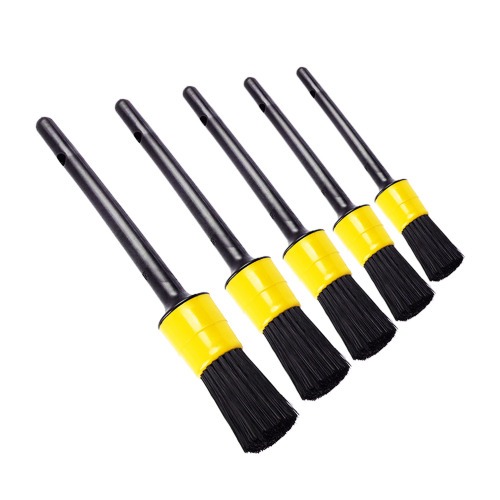 Jogo de pincis para detalhamento automotivo com 5 peas - 100652