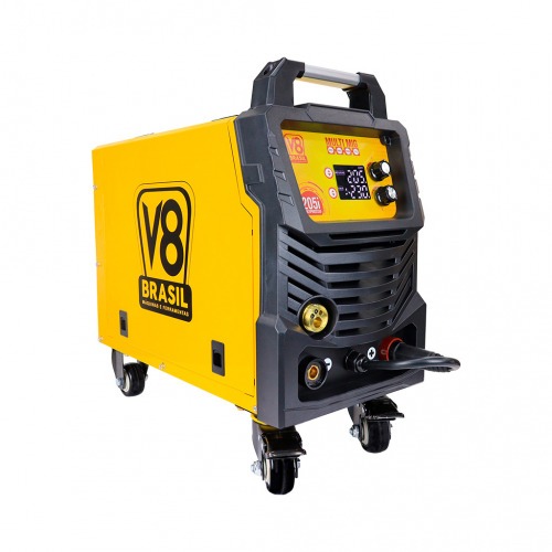 Inversora de solda Multiprocesso 205A para Eletrodo Tig e Mig - 205i  220V Inversora de solda Multiprocesso 205A para Eletrodo Tig e Mig - 205i  220V