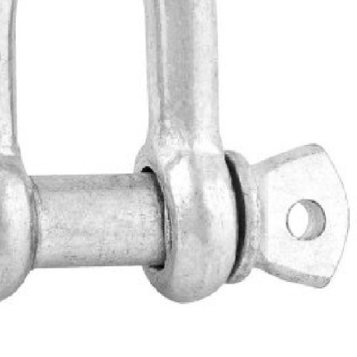 Manilha reta para cabo de ao 3/8