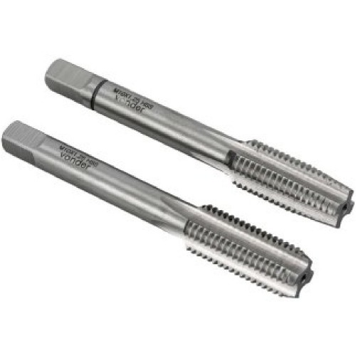 Jogo de macho manual a�o r�pido 10 x 1,25 mm MB com 2 pe�as