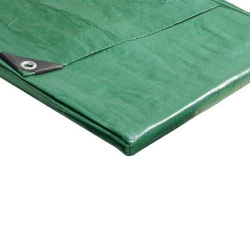 Lona de polietileno verde 4 m x 3 m
