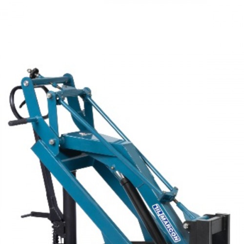 Carro telescpico manual com garfos capacidade de 500 Kg - 4414