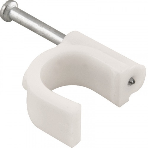 Grampo para de fios redondo em plstico 8 mm